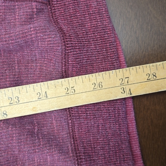 TOMMY BAHAMA Reversible Heather Red Pink Quarter Zip Sweater Sweatshirt Sz 3X - Picture 3 of 6